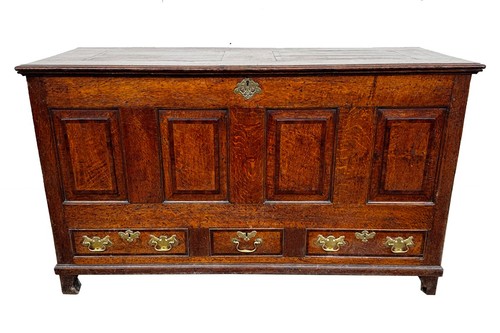 Mule chest coffer antique 18th - mule,
