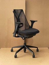 Herman Miller Sayl Chair In Full Black - Excellent Condition - UK DELIVERY