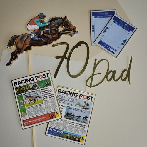 Horse racing betting cake - horse,