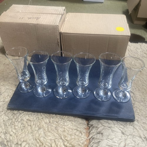 Set small clear glass - set, 6
