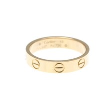 Cartier Mini Love Ring Pink Gold (18K) Fashion No Stone Band Ring ... BF586946