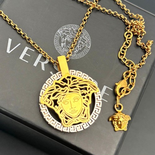 Versace necklace medusa greca - medusa,