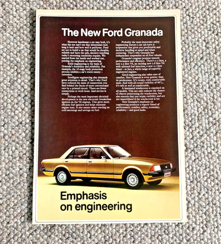 Ford granada 1970s frameable - granada,