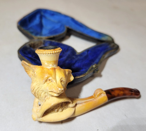 Antique fox head trap - "fox, in