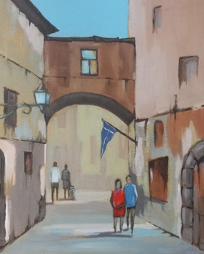 Original landscape oil - landscape,