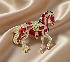 Stunning Red Diamante