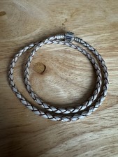 Genuine Pandora Beige Leather