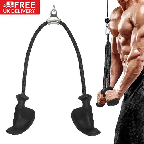 Ergonomic tricep rope - tricep,