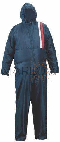 Blue nylon overall medium - blue,