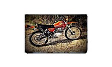 1978 xl250s Bike Motorcycle A4
