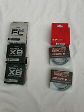 BRAID FISHING LRF HRF BASS PIKE LINE  AND LEADER ££90