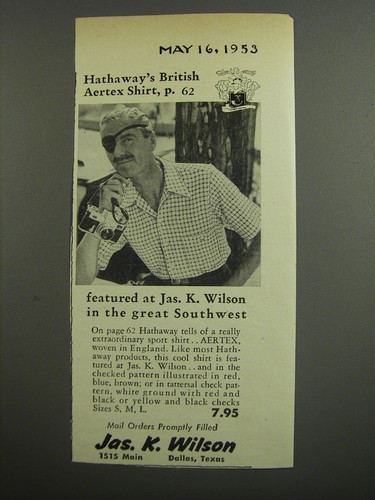 1953 jas wilson - 1953, k.