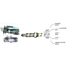 Lambda Sensor For Citroen C3 MK3 1.2 PureTech 82 LPG Oxygen 3648570 9810666880