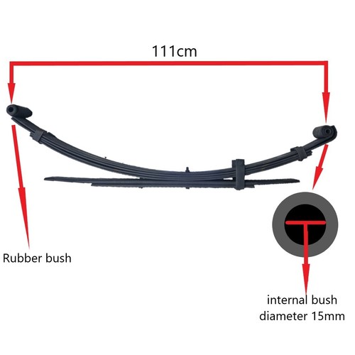 Leaf spring fit mitsubishi - leaf,