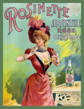 Decoration POSTER print.Absinthe liquor.Home Room interior.Bar art wall.6721
