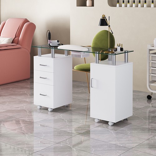 Manicure table dust collector - table,