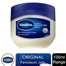 Vaseline Original Skin Protectant Petroleum Jelly for Sensitive Skin, 100ml