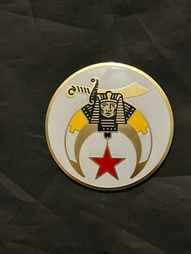 Masonic white car - masonic, emblem