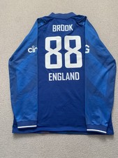 England ODI Jersey Harry Brook Match Worn Sweater Jumper