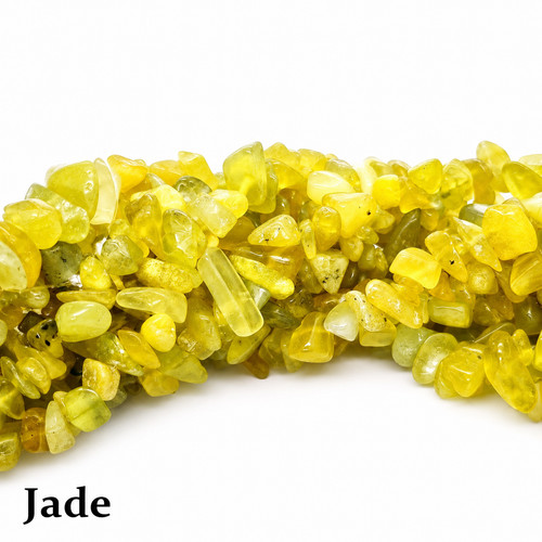 Gemstone chip beads semi - chip,