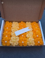 Crochet Flowers X 25 In A Box