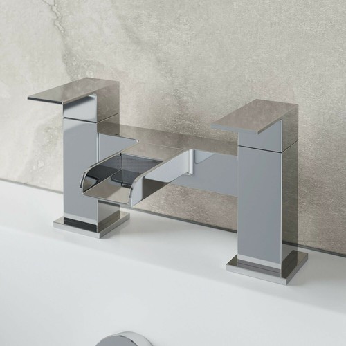 Waterfall bathroom taps - waterfall,