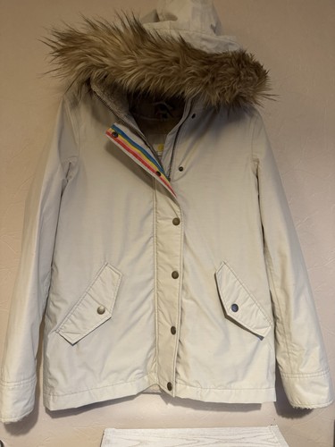 Boden cream parka women 8 - women, sz