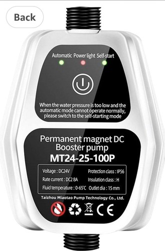 Water booster pump - water,