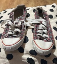 Eye catching Red Tartan Lace