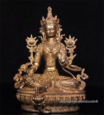 ancient Old Tara green Buddha