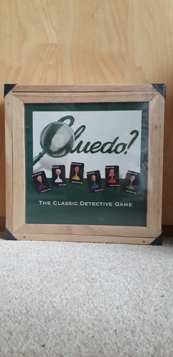 Cluedo wooden box - cluedo,