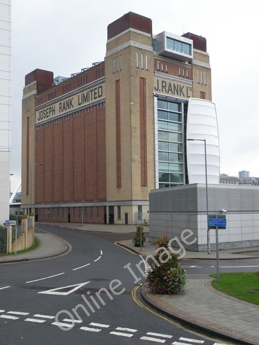 Photo 6x4 the former flour - photo,