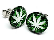 Weed Cannabis Earrings