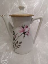 Vintage Ceramic APILCO 'Pour Over' Filter Coffee Pot. Pink Floral Design. 