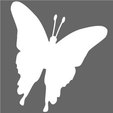 25 BUTTERFLY STICKERS DECALS