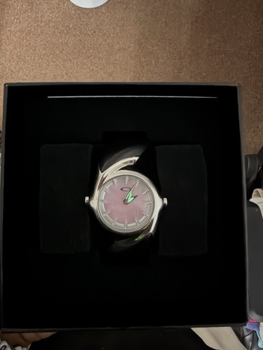 Oakley watch motherpearl pink - oakley,