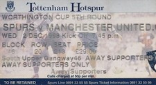 Ticket tottenham manchester - v,