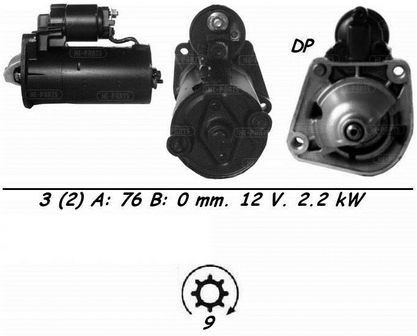 Genuine wai starter motor - wai, for