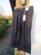 Wide cropped Linen Rich M&S