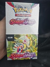 Scarlet and Violet Base Set Half Booster Box Sealed
