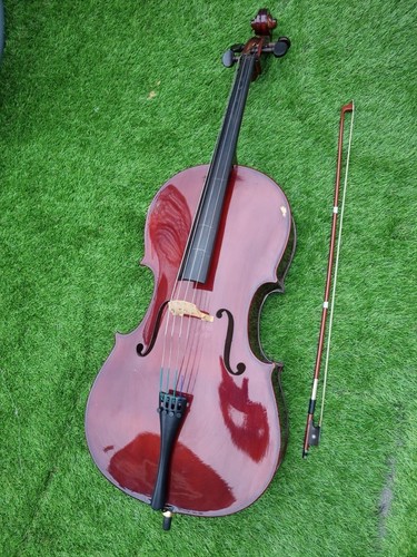 Acoustic cello brown - cello,