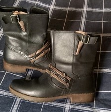 Brown Ankle Boots by Camel Active Size 4 USED 