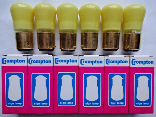 15w yellow b22 pygmy - 15w,