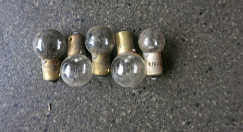 Clear 12v bayonet bulb - 5,