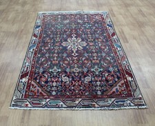 Antique PERSAIN CARPET RUG HAND MADE Oriental Vintage  HAMEDAN RUG 160X95 CM