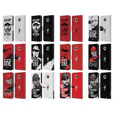 LIVERPOOL FC LFC JURGEN KLOPP PU LEATHER BOOK CASE FOR MOTOROLA PHONES