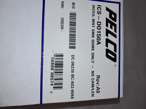 Pelco ics a150 cdv39a - pelco, a150/cdv39a