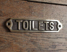 BRASS DOOR SIGNS - ANTIQUE