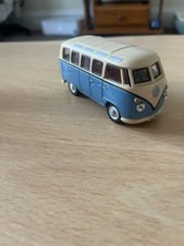 Lledo VW Split-Screen Camper Van Diecast Model Orange/White
