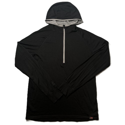 Isobaa merino men hoodie - merino, zip